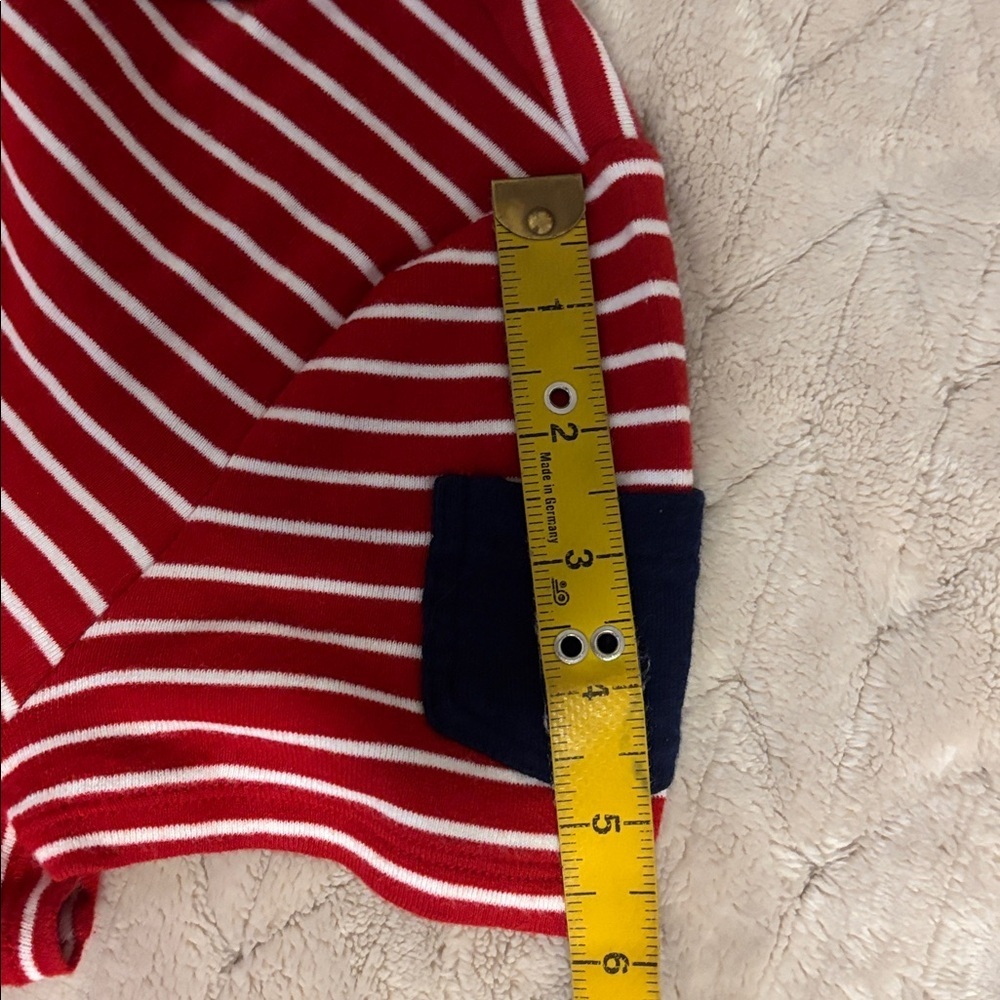 Ralph Lauren  Red and White Striped Tee - Picture 7 of 14